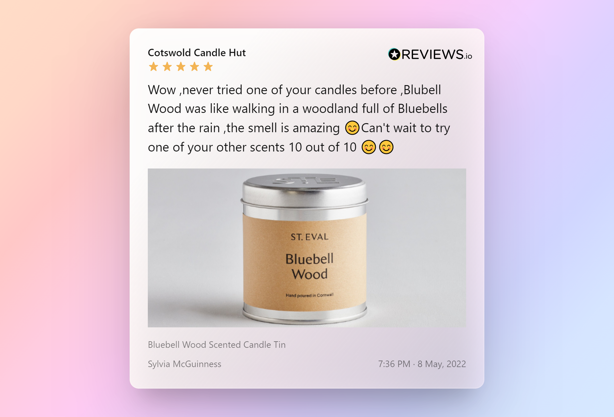 Cotswold Candle Hut Pure Luxury Online CotswoldCandlehut